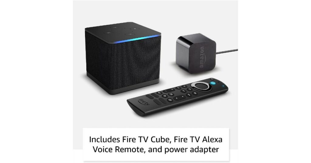 Fire TV Cube Hands-Free streaming device with Alexa